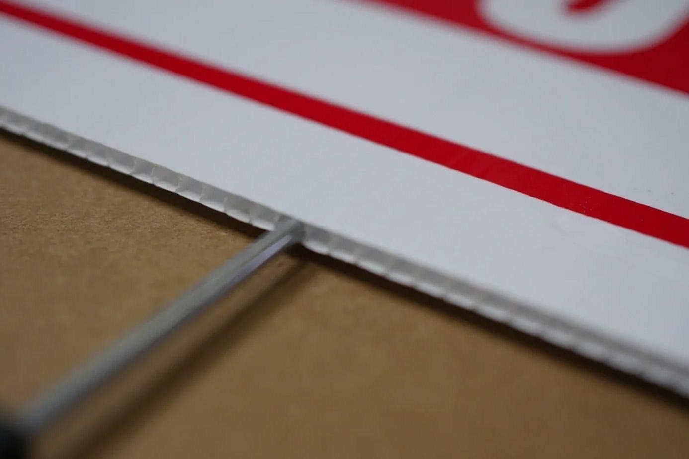 10-Pack USA Yard Sign Spider Stakes - Use Outdoors with 4mm Corrugated Signs