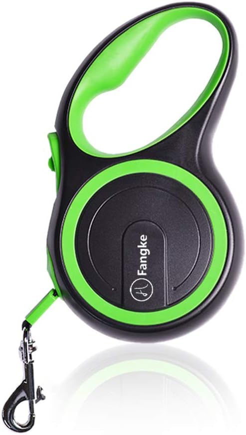 Retractable Dog Leash, 26 ft(8M) Dog Leash for Small to Large Dogs Up to 110 lbs(50Kg), Easy Single Lock/Release Button and Ergonomic…