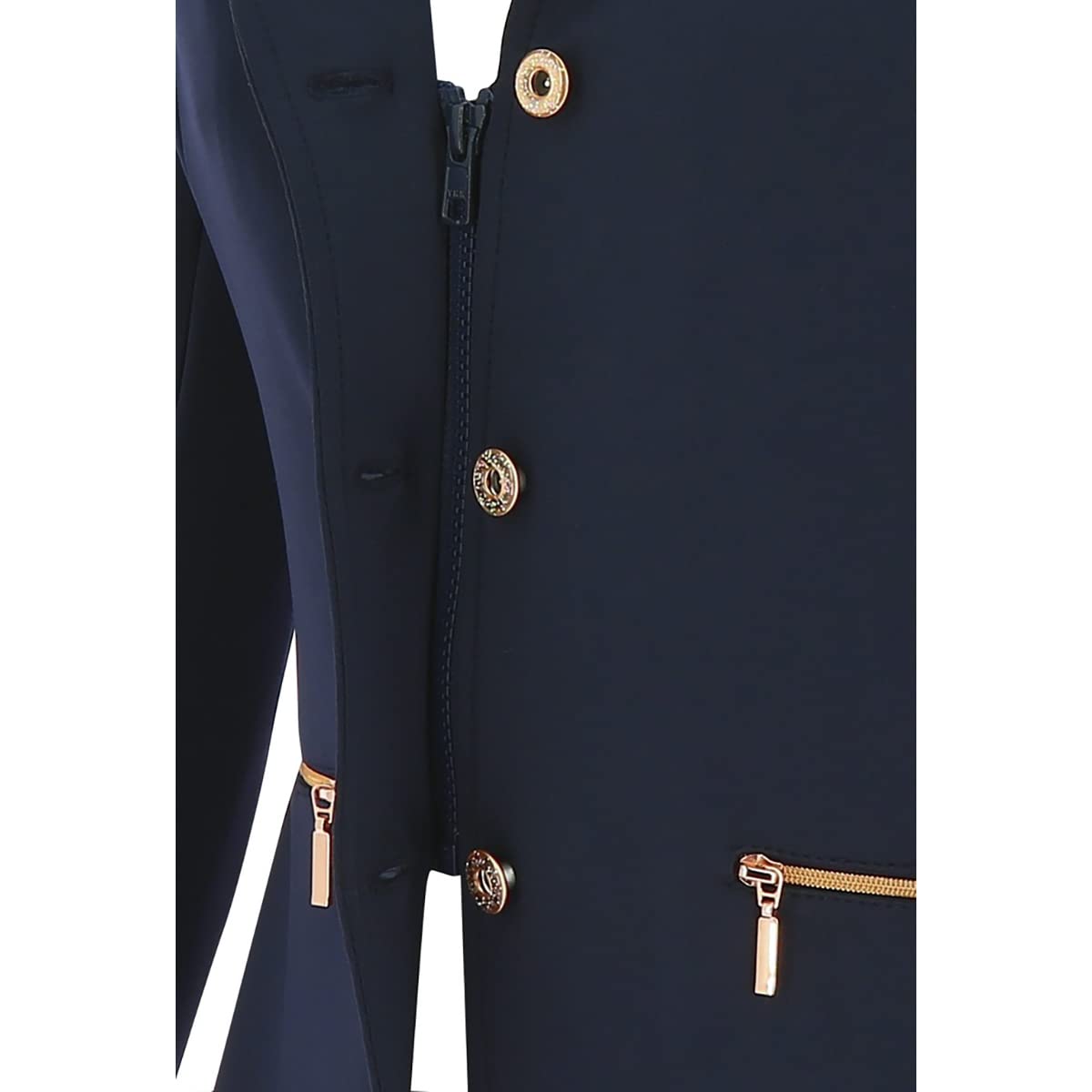 EQUITHEME Veste de Concours Athens - Enfant - Couleurs - Marine, Taille Enfants - 12 Ans