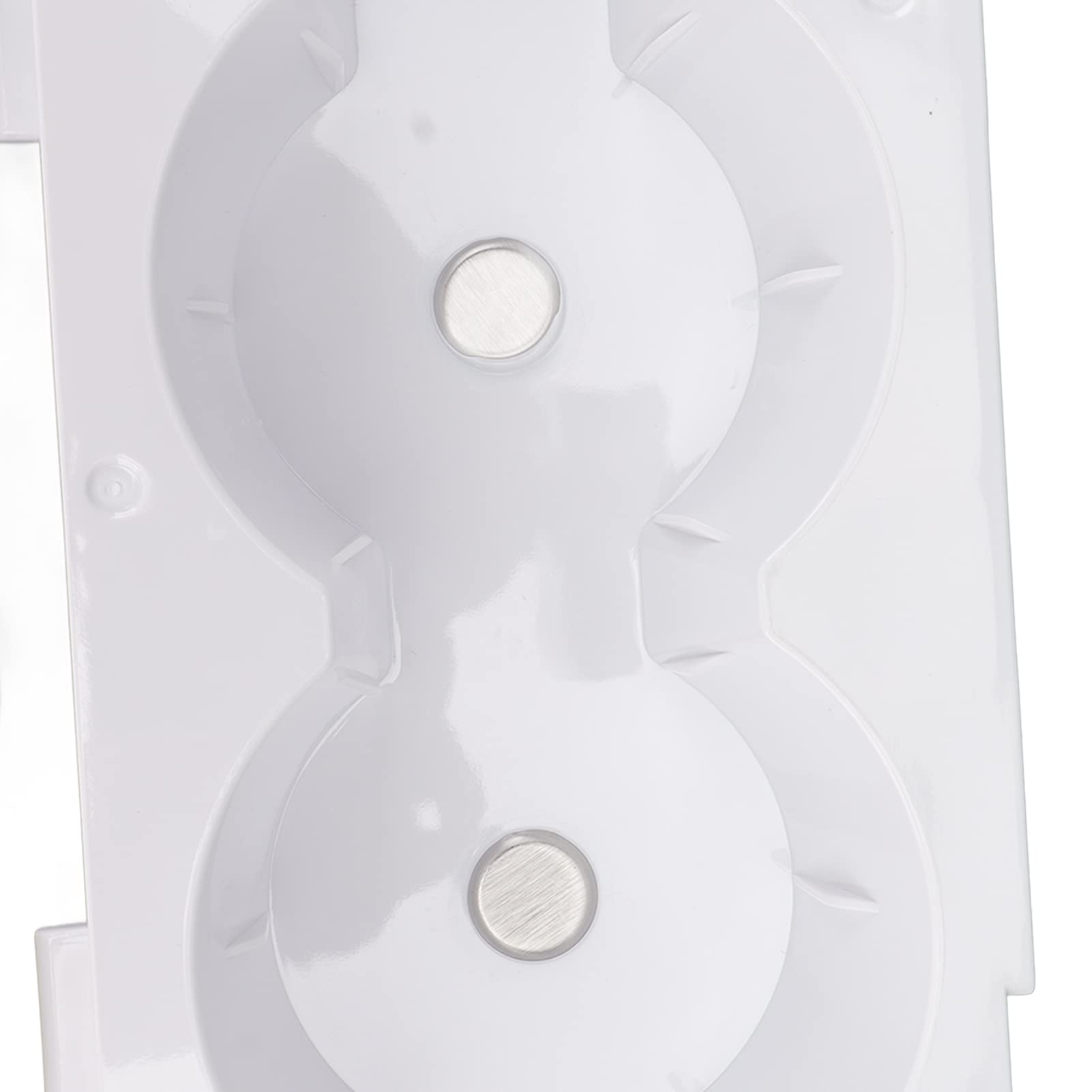 YWBL-WH Zahnpasta Spender Wandmontage, PP und ABS Zahnpasta Spender, 1