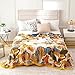 MSGKV Boho Throw Blanket Queen Size 90