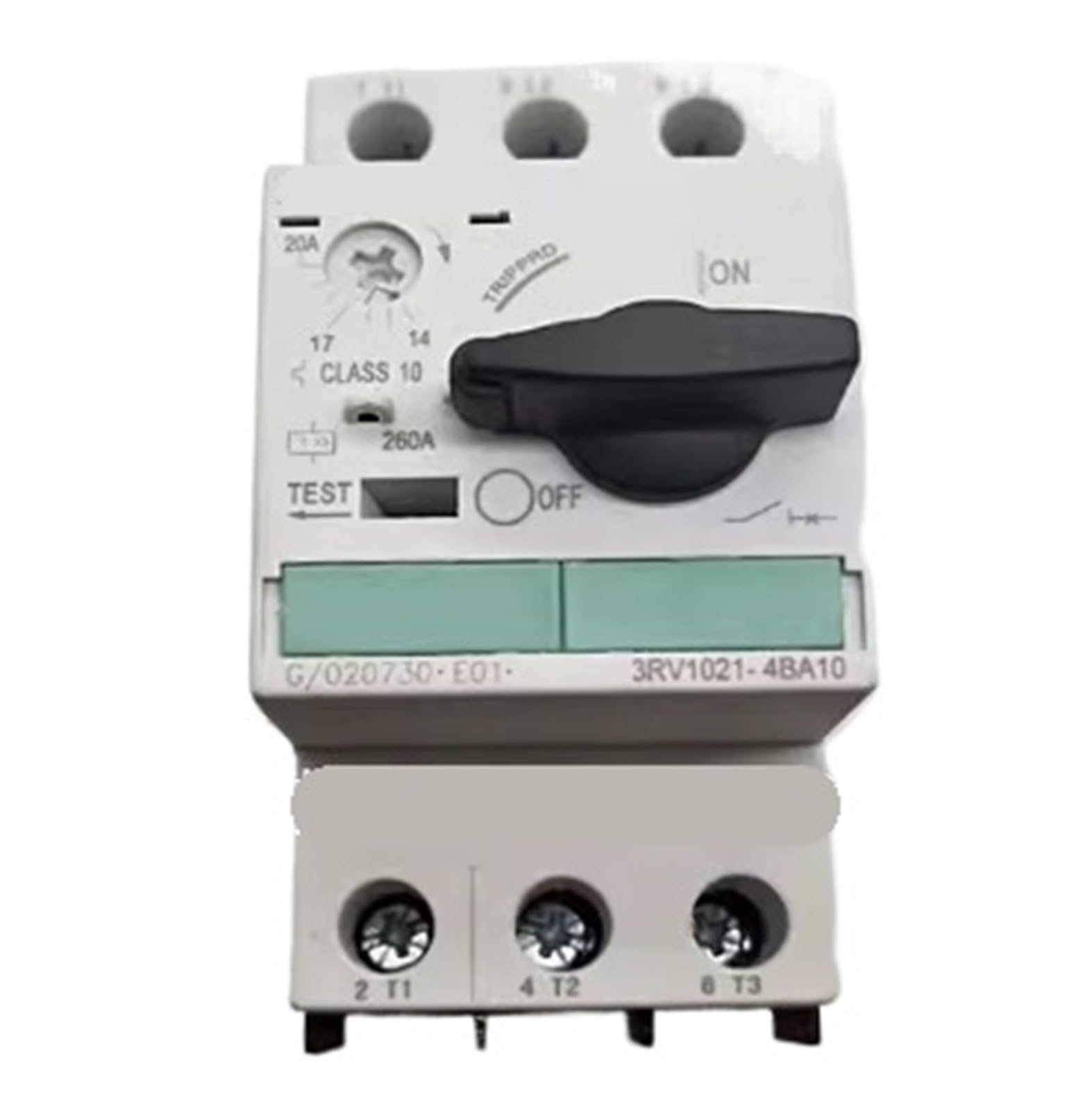 Disjoncteur 3RV1021-1JA10 contre les coupures moteurs et surcharges électriques d'usine