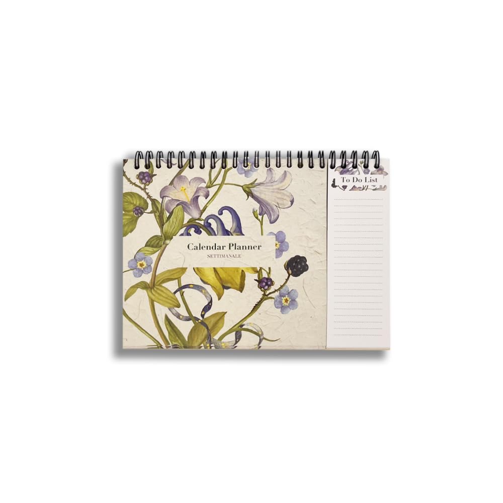 Table Planner Calendar 15x 21cm Botanical
