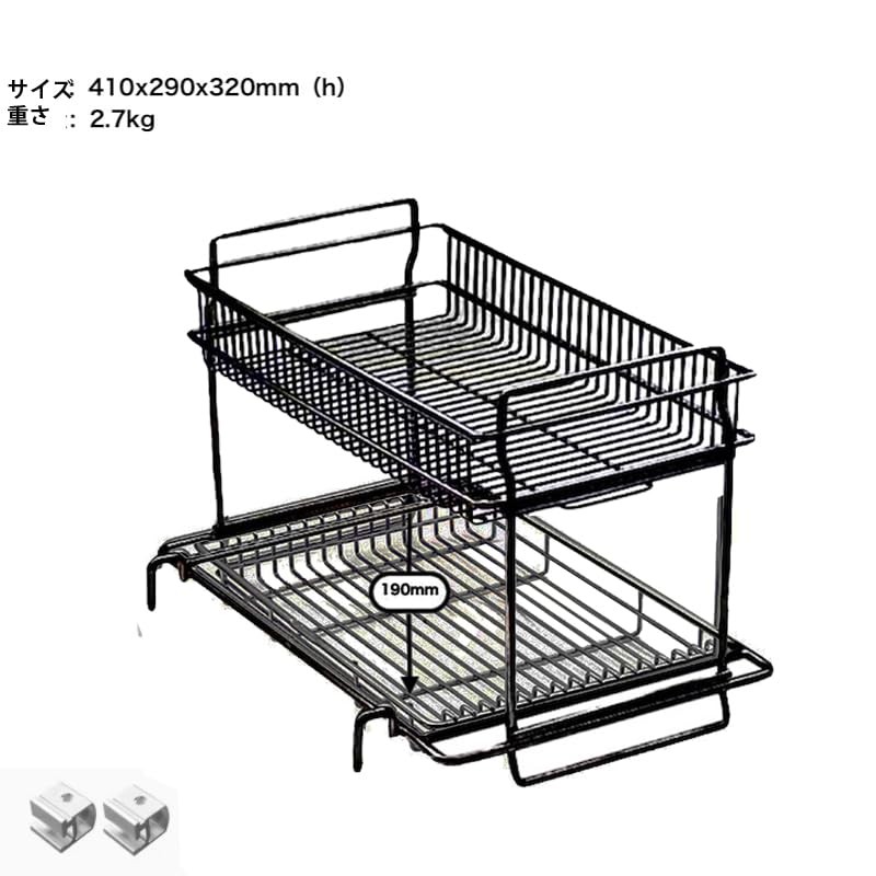 2枚　高品質　IGT ステンレストレー　スノーピーク　セパレートIGT ブラック セパレートIGT フレーム 3ユニット(CK-903) | アイアングリル