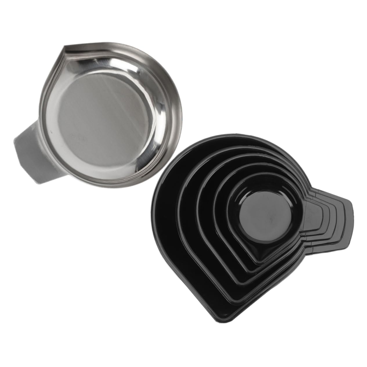 HAPINARY 6pcs Scale Pans Electronic Scale Trays for Kitchen Jewelry Weighing Pans Scale Trays Sturdy