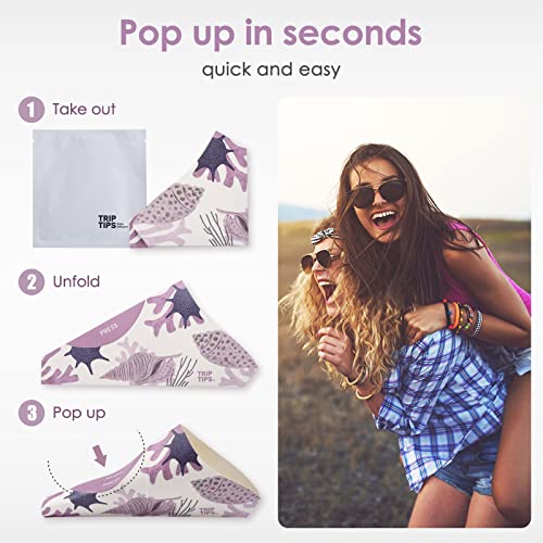 TRIPTIPS Female Urinal Disposable Female Urination Device Urinal for Women Foldable Pee Funnel for Women Waterproof Paper Stand and Pee Cup for Public Toilets, Traveling (Pack of 12) - Thumbnail 2