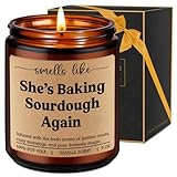 Fairy's Gift Candle, Sourdough Gifts for Bakers Women, Baking Gifts, Sour Dough Starter, Bread Baker Lovers Presents, Funny Mothers Day, Bakery Themed Presents for Sourdough Bread Maker Mom, Friend