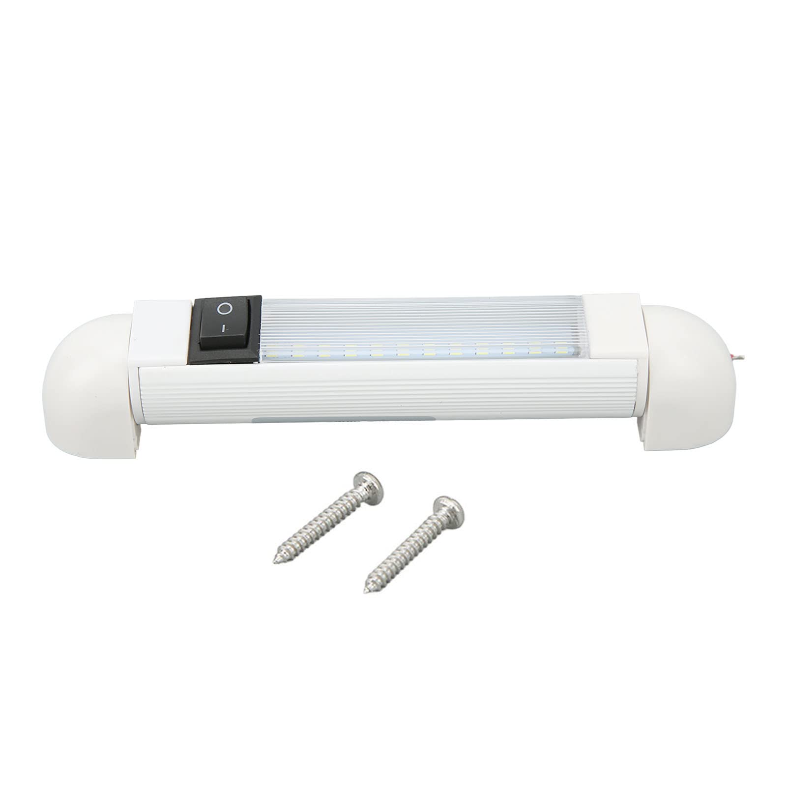 Marine Dome Light, Yacht Dome Light, Boat Ceiling Top LED Light 12VDC IP65 watertight White Lighting 1W Bedside Mirror RV Reading Cabin Lamp for Yacht Boat Transom Fishing Dock