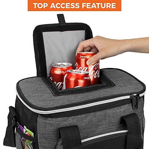 Opux OP-CB4192 Insulated Collapsible Soft Cooler 9 Quart thumb #1