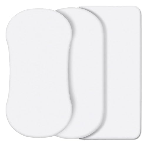 CaSaJa Juego de sábanas de moisés blanco de 3 unidades, tacto suave y sedoso con cómoda superficie de siesta para bebé niño y niña, ajuste flexible, disponible en Yaxa Costa Rica