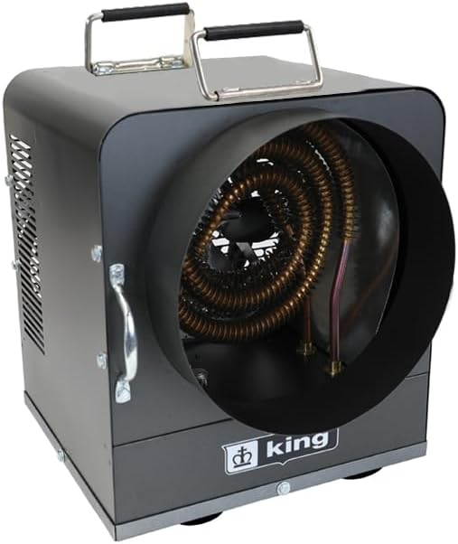 Calefactor Eléctrico Portátil Ductable 10KW 480V con Termostato miniatura 4