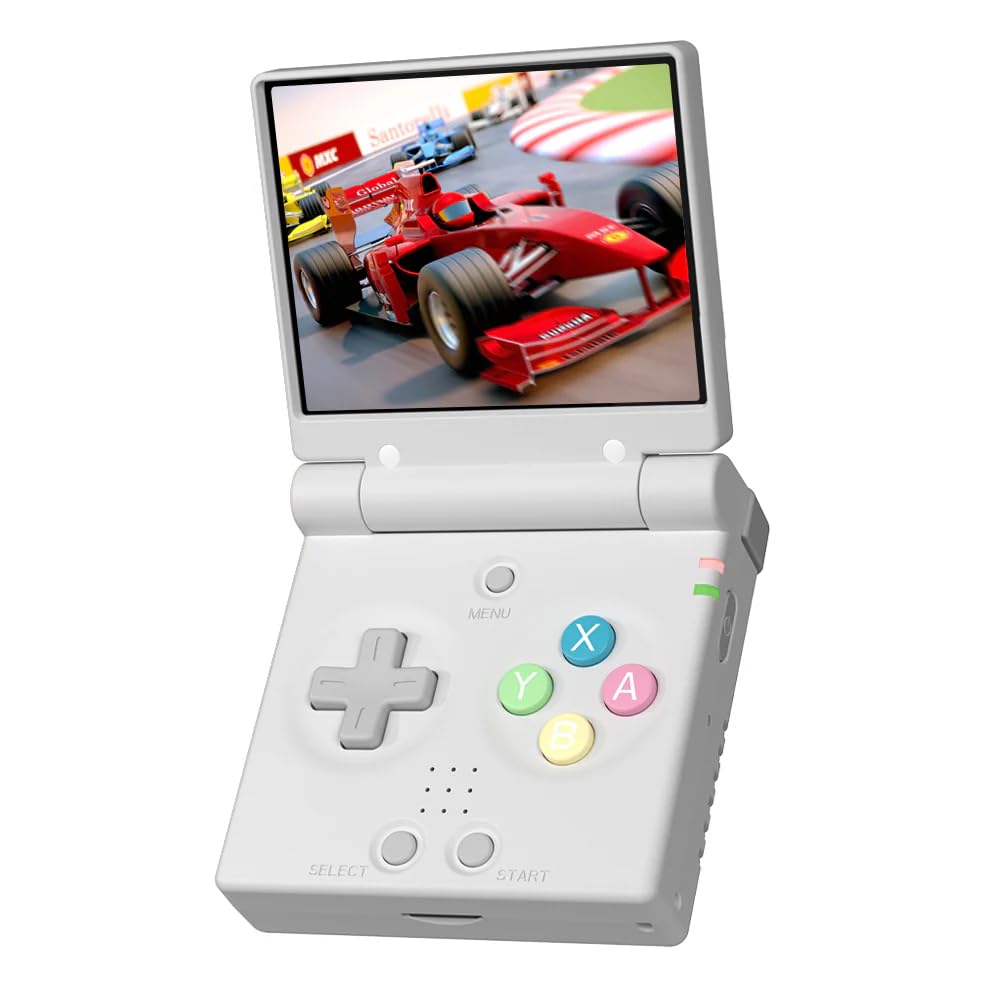 Miyoo Mini Flip　ホワイト Miyoo Mini Flip Retro Handheld Game Console, 2.8 Inch 750*560 IPS