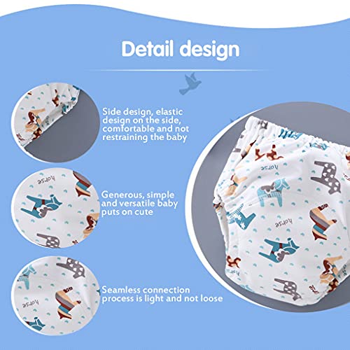 ACMEDE 5 pcs Baby Trainingsbroek Peuter Training Ondergoed Zeer Absorberende Trainingsbroek Zindelijkheidsbroek Luier… - Afbeelding 3