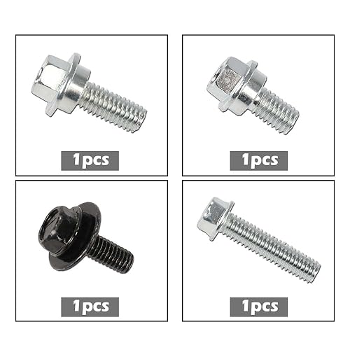 Miniatura 6 de CHEDA Kit de pernos de plástico compatible con fundas de asiento de guardabarros Honda Cr 60 80 85 125 250 450 480 500