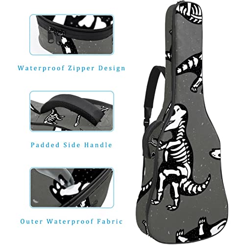 Hondank Étui de protection rembourré pour guitare acoustique classique Motif chat noir, Multicolore 03., 42.9×16.9×4.7… - Les Beatles, Paul McCartney, John Lennon, RIngo Starr, George Harrison Hondank Étui de protection rembourré pour guitare acoustique classique Motif chat noir, Multicolore 03., 42.9x16.9x4.7… – Image 5