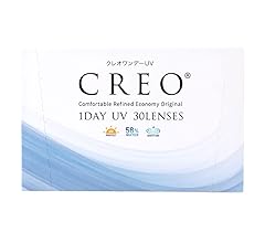 クレオワンデーUVモイスト 30枚 1箱 （1日使い捨て コンタクトレンズ ）【高含水】【BC】8.7 【PWR】-4.50 高含水 うるおい UVカット フィット感
