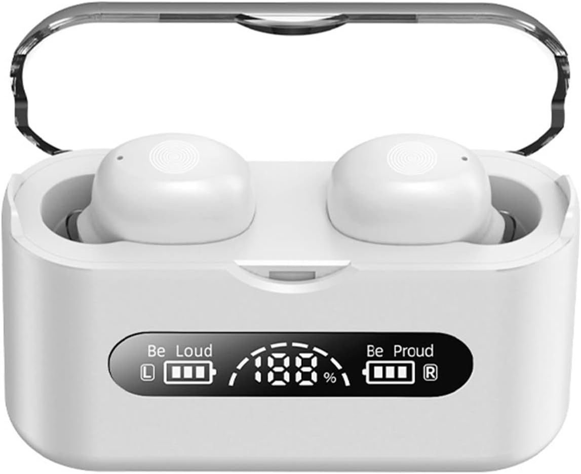 Bluetooth 5.2 Fingerprint Control Wireless Earbuds