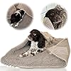 Pet 2-in-1 Dog Towel & Mat – Transforms from Drying to Bath Mat, Ultra Soft, Absorbent & Quick-Drying, Machine Washable Dog Towels with Detachable Non-Slip Mat and Hand Pockets (Medium)