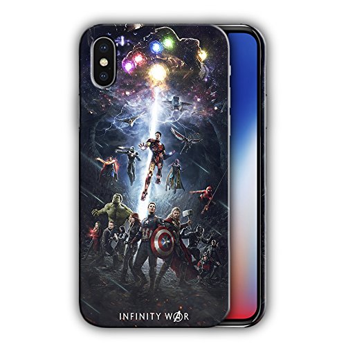 Hard Case Cover with ?omics design for Iphone X 5.8in (iwar3)