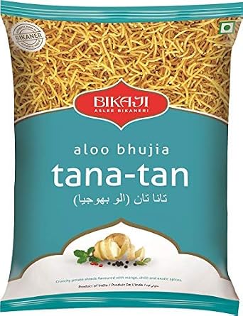 Aloo Bhujia Tana-Tan Potato Flakes Indian Namkeen Snack 400 g