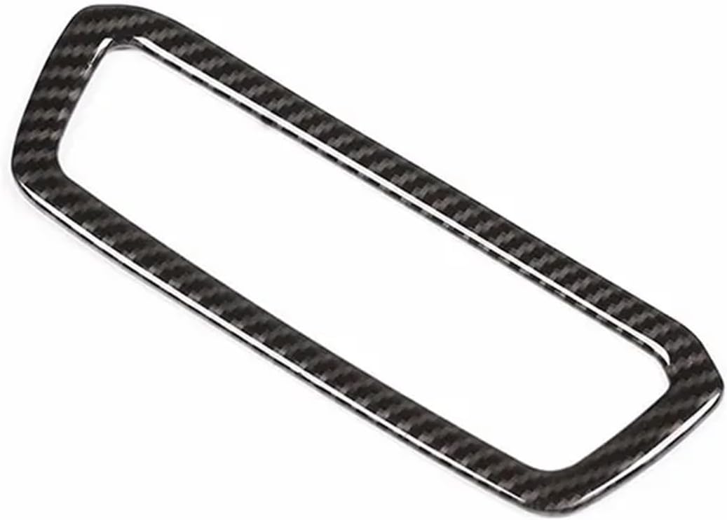 for bmws X5 G05 X7 G07 2019-22 ABS Carbon Fiber/Silver Car Headlight Switch Decoration Frame Cover Trim Sticker Accessories(Silver)