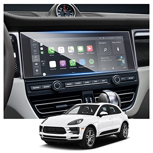 Ruiya 2019-2025 Macan Screen Protector for Porsche Macan Accessories 9HD Tempered Glass Compatible with 2019 2020 2021 2022 2023 2024 2025 Porsche Macan T/S/GTS - 10.9