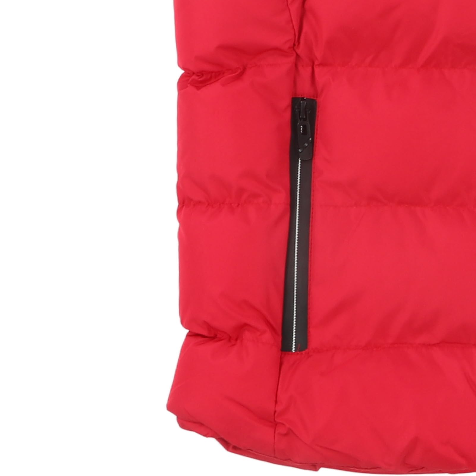 Chaleco Calefactor Eléctrico Negro Rojo Protección contra Sobrecalentamiento 15 Zonas de Calentamiento para Actividades Al Aire Fibra de Poliéster