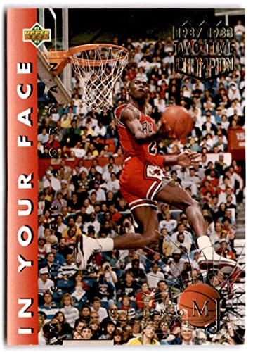 1998-99 UD Michael Jordan Retro MJ #38 MICHAEL JORDAN 92-93 UD Bulls Basketball Trading Card