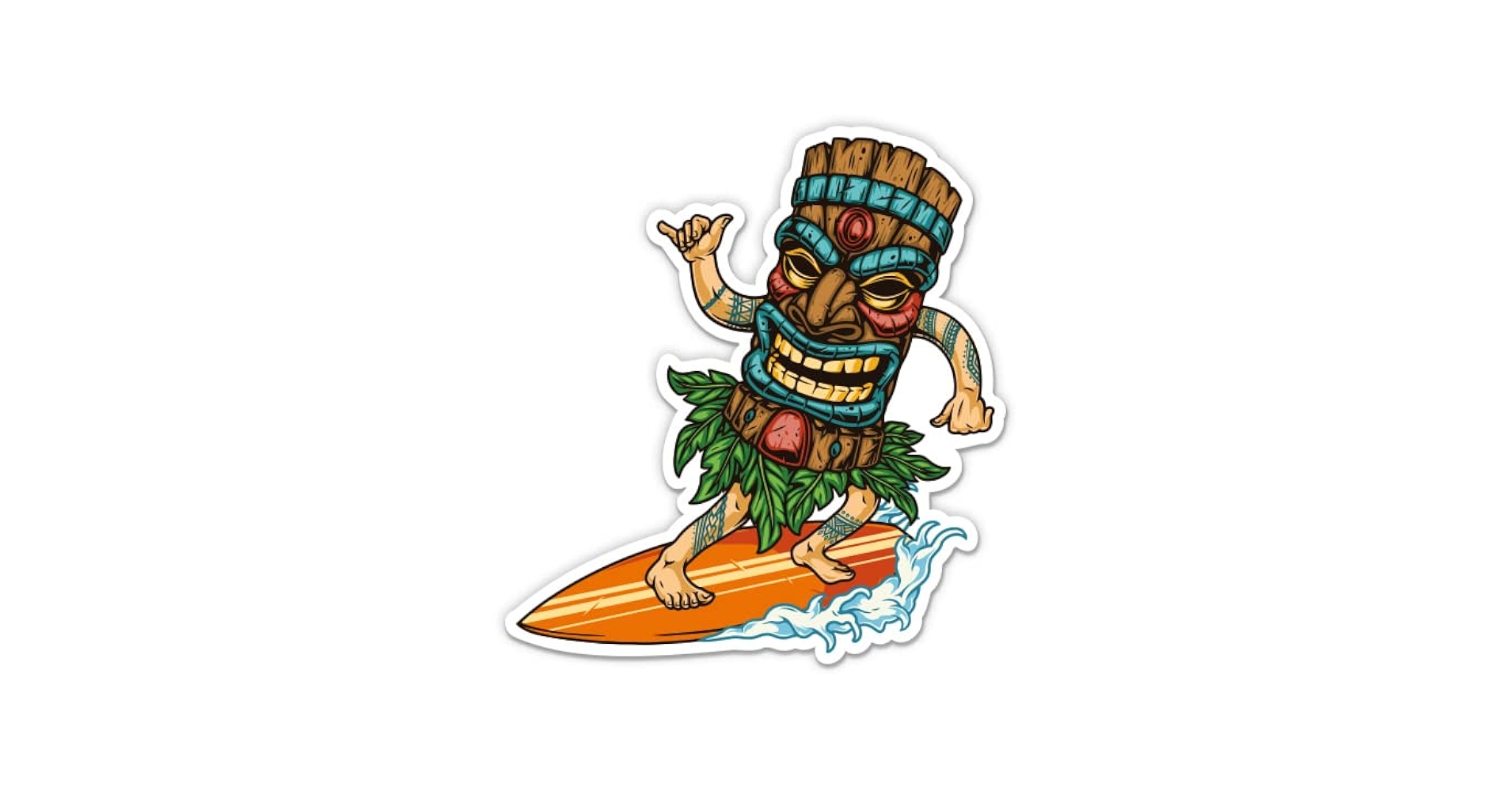 Amazon.com - Hawaii Tiki Surfer - 5