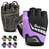 Cycling Gloves with Shock-Absorbing Pad, Extra Grip, Flexible Fit, Light Weight, Breathable for Men and Women Mountain Biking
