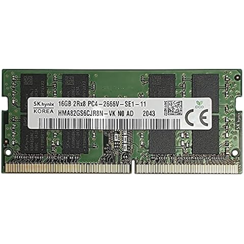 Hynix 16GB (1x16GB) DDR4 Sodimm 2666MHz 260 Pin PC4-21300 hma82gs6cjr8n-vk Cover