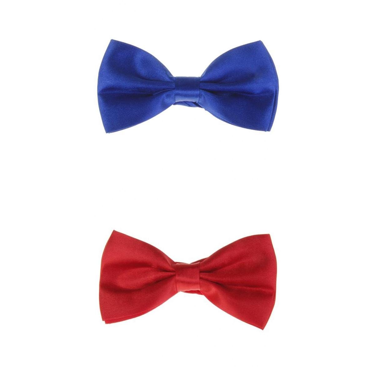 nivaa 2pcs Gentlemen's Tuxedo Bow Tie Bowtie Necktie for Men L-picture-45
