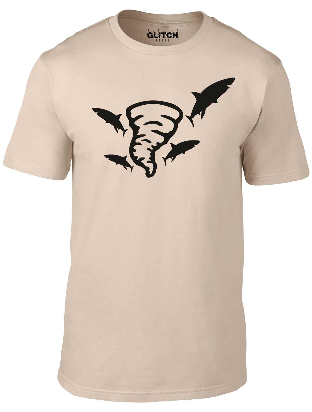 Reality Glitch Men's Sand Sharknado T-Shirt