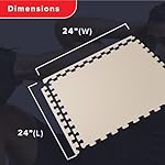 We Sell Mats 3/8" Thick Multipurpose EVA Foam Exercise Floor Mat, Interlocking Tiles, Anti-Fatigue for Home or Gym - Image 4
