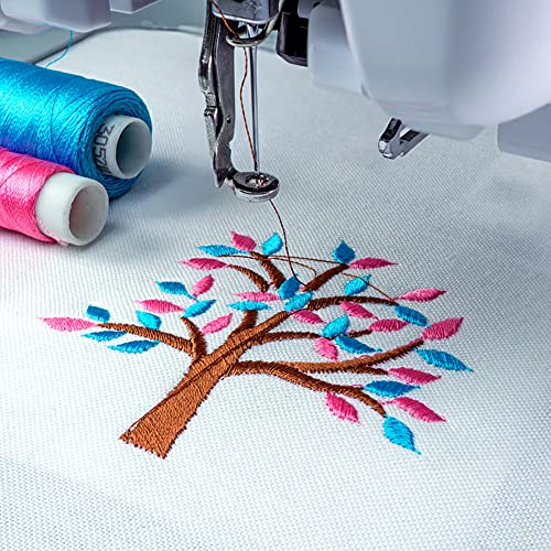 No Show Mesh Machine Embroidery Stabilizer Backing 12" X 50 Yd/Roll - Seneme Light Weight 1.8 Oz Poly Mesh Cut Away Stabilizer For Machine Embroidery, Hand Sewing, Hoop & Stitch #TOP3