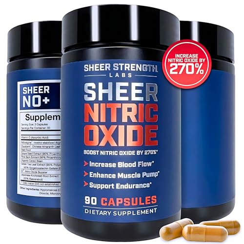 Nitric Oxide Supplements for Men Nitric Oxide Booster - Nitrosigine Supplement, S7 & Beetroot - Nitric Oxide Blood Flow Pressure - Nitric Oxide Flow Pump Supplement Nitrous Oxide Nitric Boost 30SV