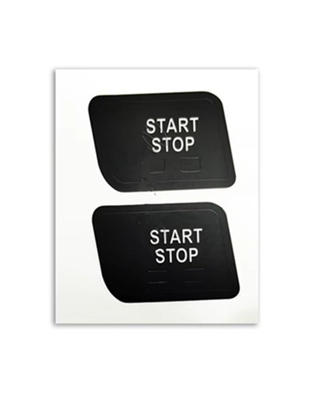 Button Trim Compatible with Vauxhall for Astra J Car Air Conditioning Radio Panel Button Sticker(Climate Type B)