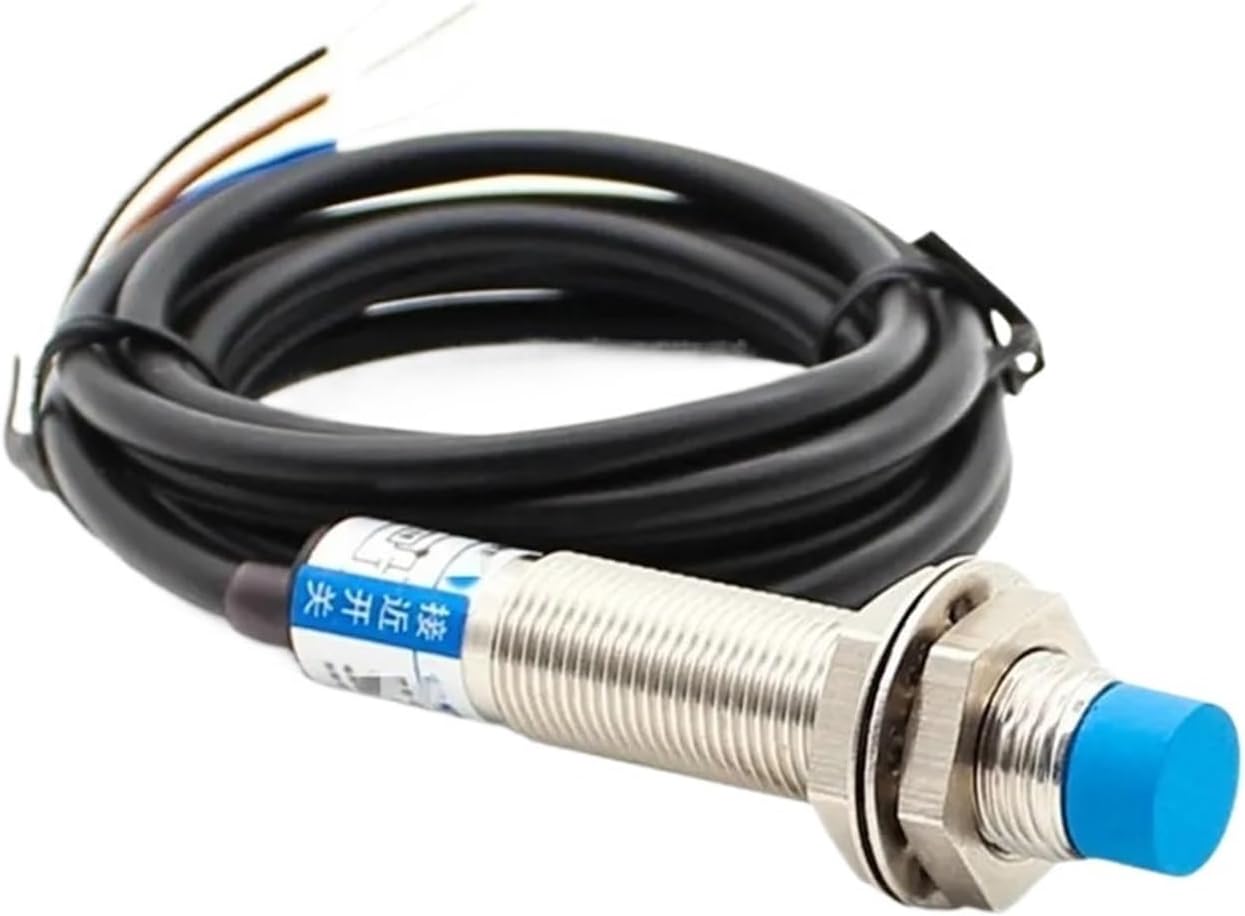 1 Pcs M12 Inductive Proximity Sensor Switches 4mm Detection PNP/NPN DC6-36V NO/NC Normally Open LJ12A3-4-Z/BY AY BX by(LJ12A3-4-Z BX)