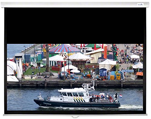 Sapphire SWS200WSF10-ASR2 (2030mm x 1269mm) Slow Retraction Manual Projection Screen 16:10 with Channel Fix Brackets