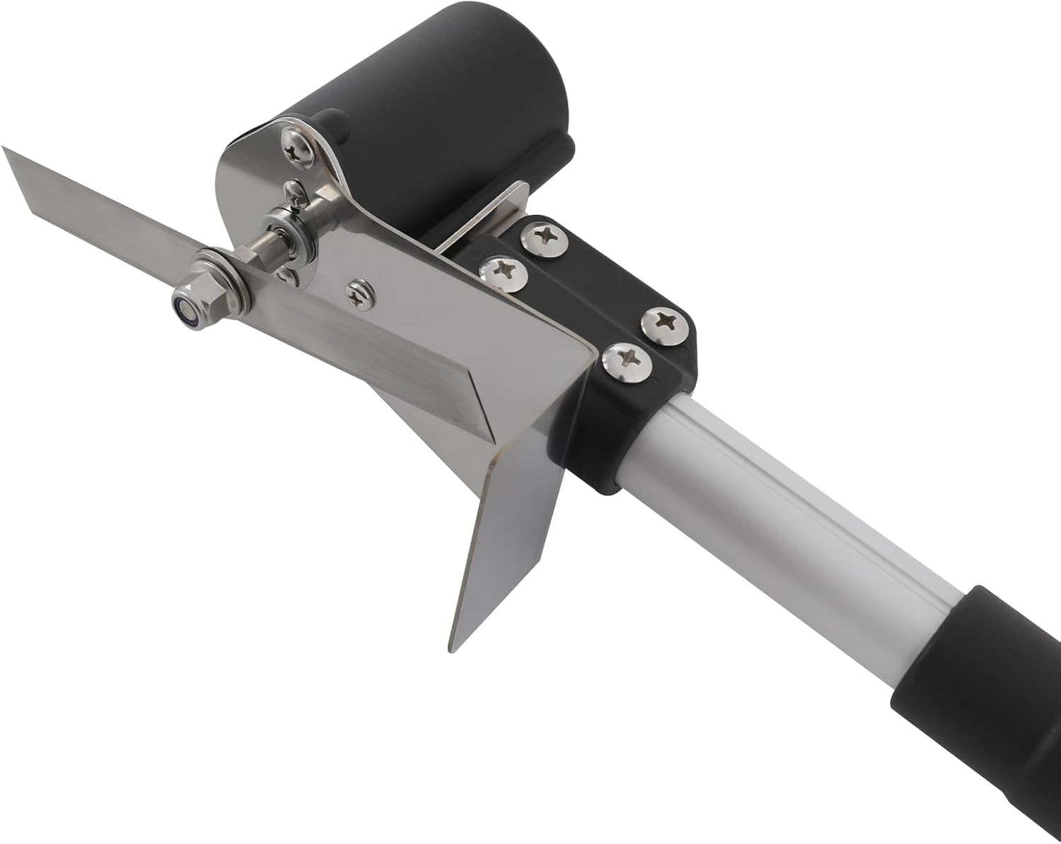 Cordless Pole Saw, Adjustable Electric Pole Saws for Tree Trimming, Battery Powered Pole Hedge Trimmer with 2 Blades & Lithium Battery for Orchards, Farms, Botanical Gardens