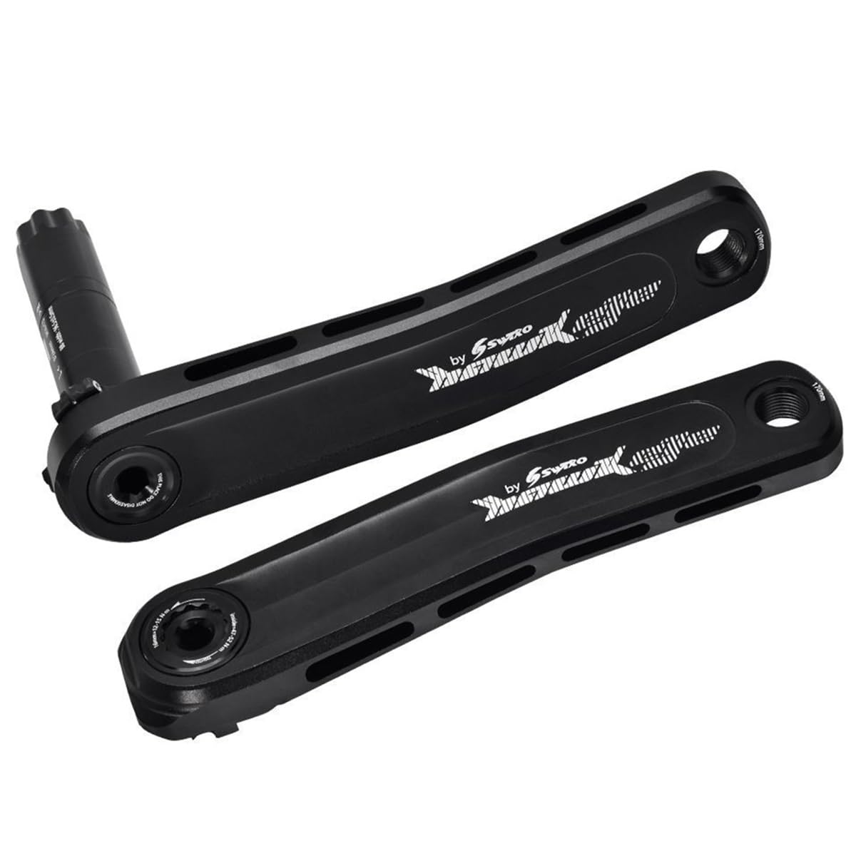 Rower górski GXP z ramionami korby drążonej, zintegrowany, 170 mm, aluminium frezowane CNC