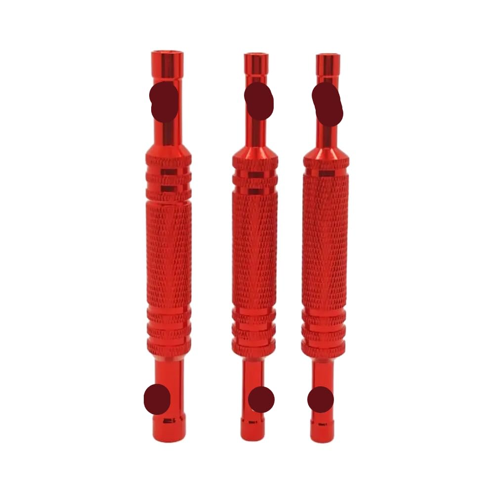 Llave Allen doble COMODO de aluminio para ajustar con precisión piezas de coches RC 6