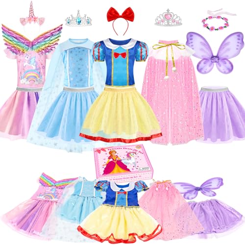 Vestido de Princesa para Niñas EULRGAUS Set miniatura 1