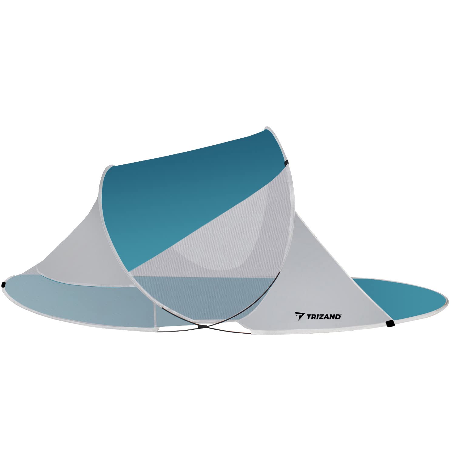 Tente de plage pop-up - Accessoires - Sac de transport - Protection UV - Protection contre le vent - 2-3 personnes - 20974