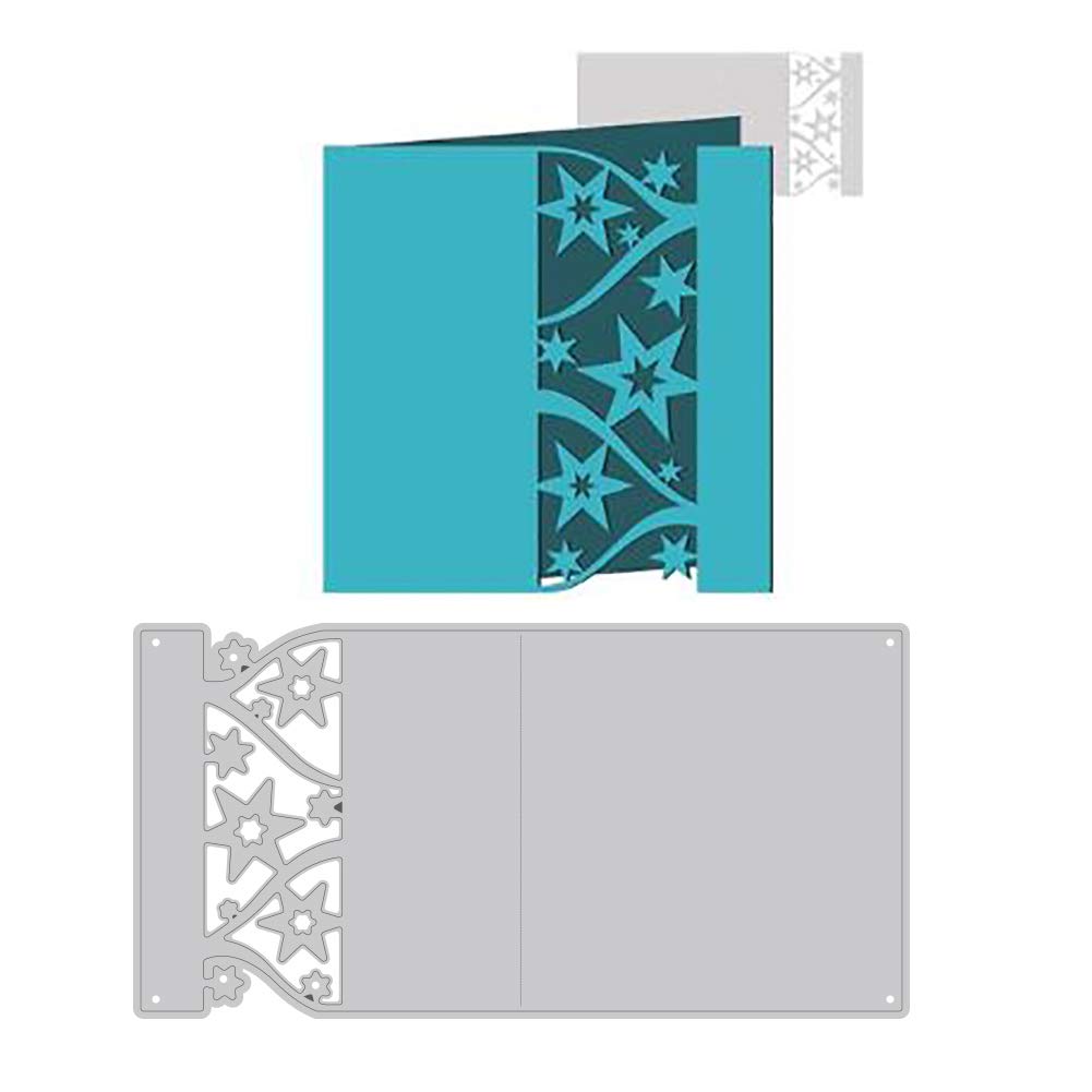 Nuohuilekeji. Cutting Dies Hollow Board Metal Cutting Dies DIY Scrapbook Emboss Paper Cards Punch Stencil Cutting Dies JAM1288