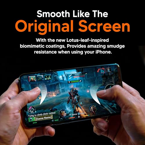 Image of AIBEX Privacy Tempered Glass Screen Protector for iPhone 13 /13 Pro /14 /16E | 9H Hardness | HD Clarity |Anti-Spy Privacy Protection | Easy Installation Kit with Applicator | Bubble-Free, Case Friendly