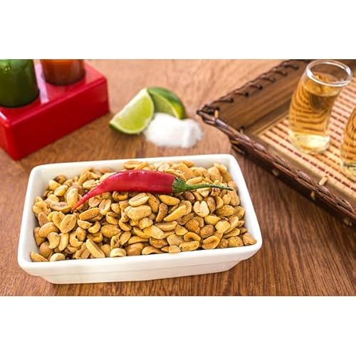 Amendoim Torrado Sem Pele Temperado Pimenta 1kg Beliskat