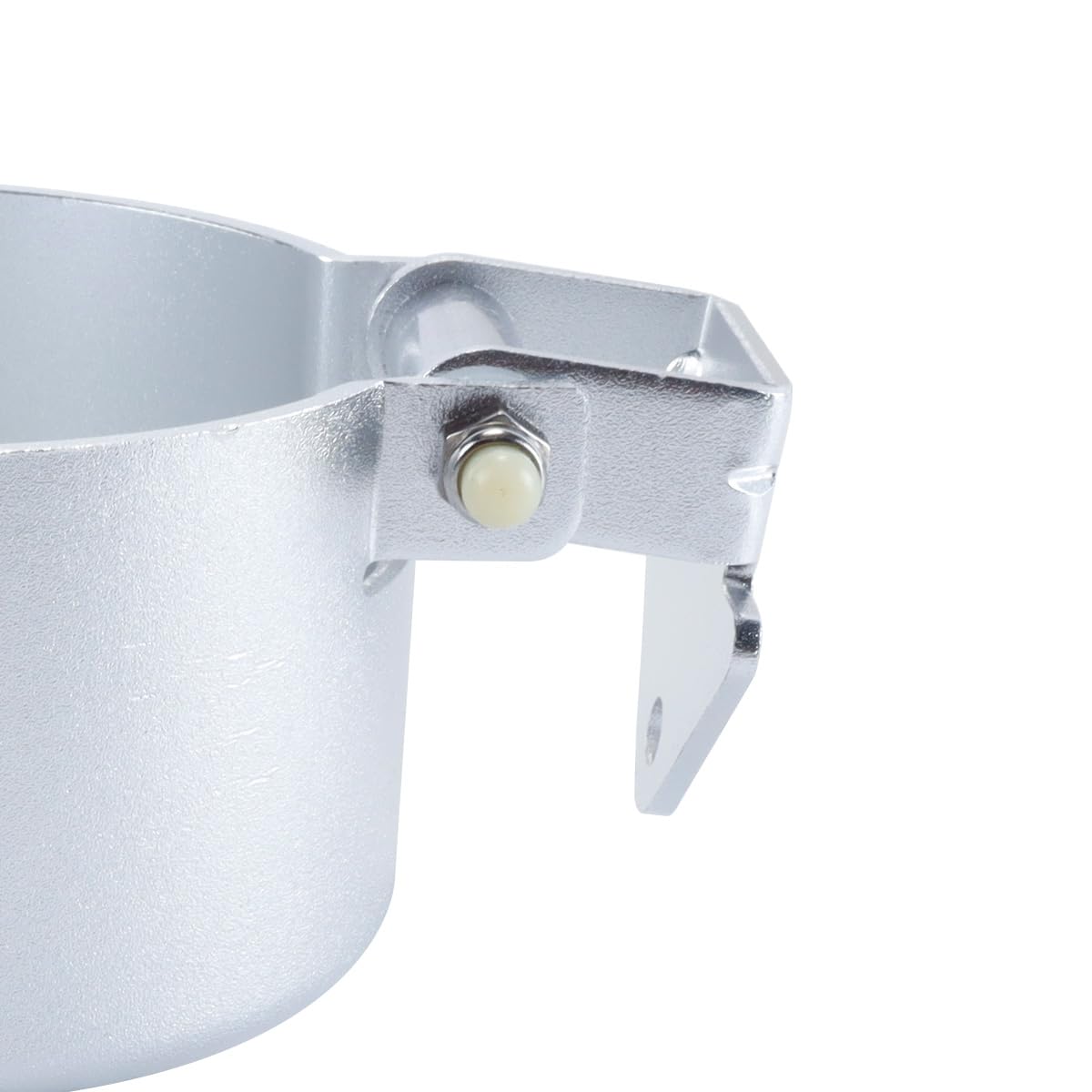 Durlo Support de montage universel pour jauge de tableau de bord de voiture, 85 mm, en aluminium, à trou unique, pour voiture, camion, moto, bateau, véhicule
