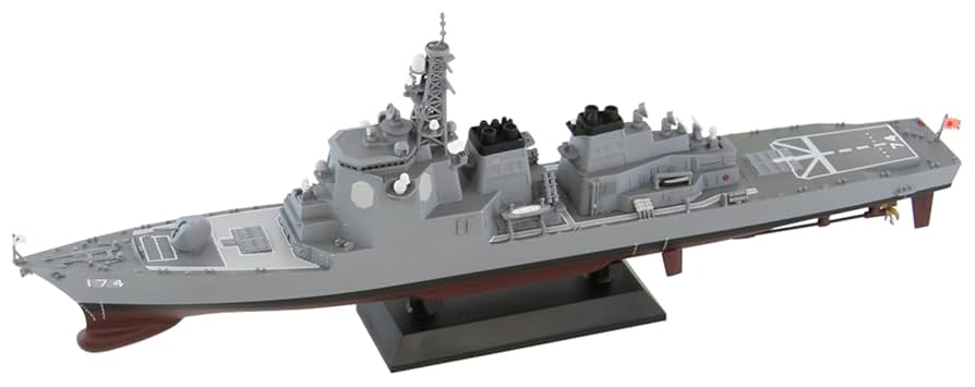 精密完成品 1/350海上自衛隊護衛艦きりしま JB24 1/350 海上自衛隊 護衛艦 DDG-174 きりしま(R付)【JB24