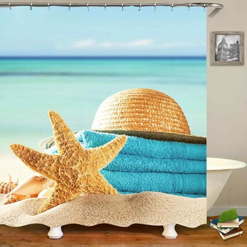 Rideau douche rideaux salle bain en textile premium traité rideaux - 3